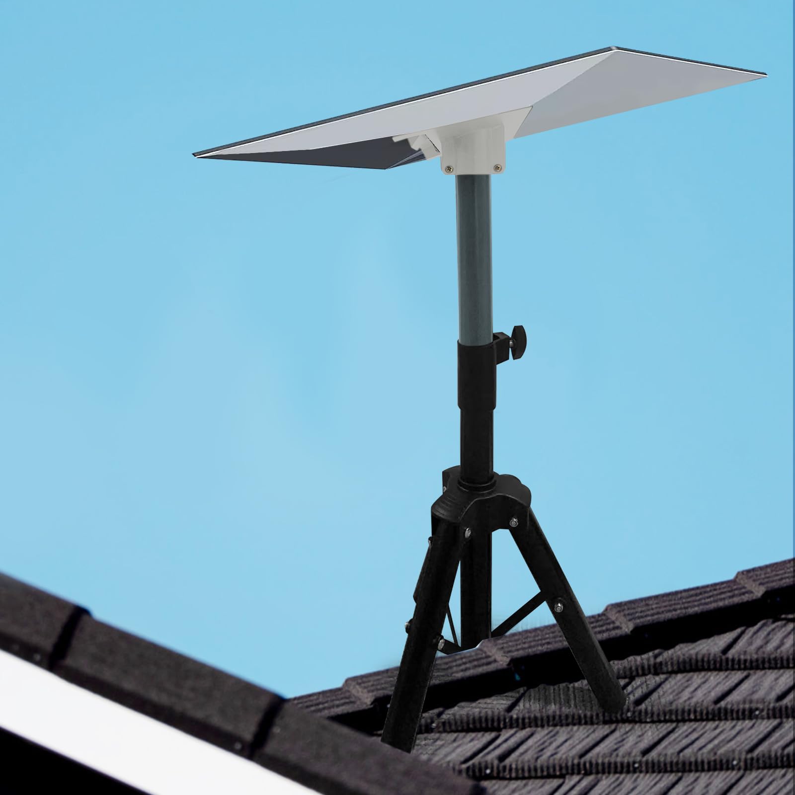 Kit de montage trépied pour antenne satellite V3 avec adaptateur de poteau, mât de montage pour antenne satellite pour kit Internet (D1)