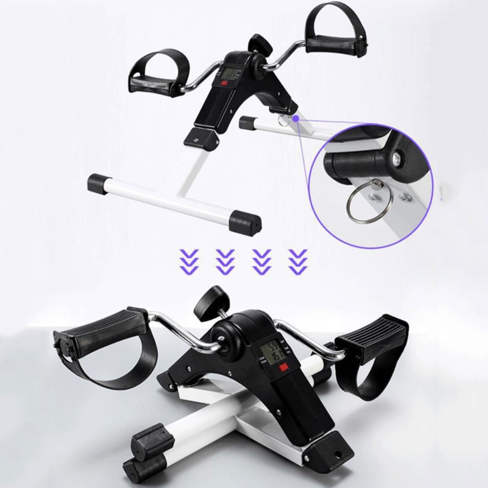 Portatile Mini cyclette pieghevole for attrezzatura fitness