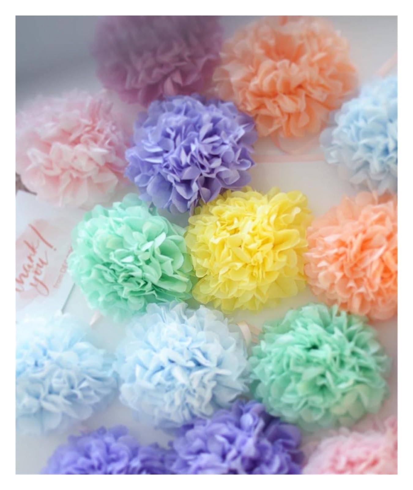 Pompons en Papier