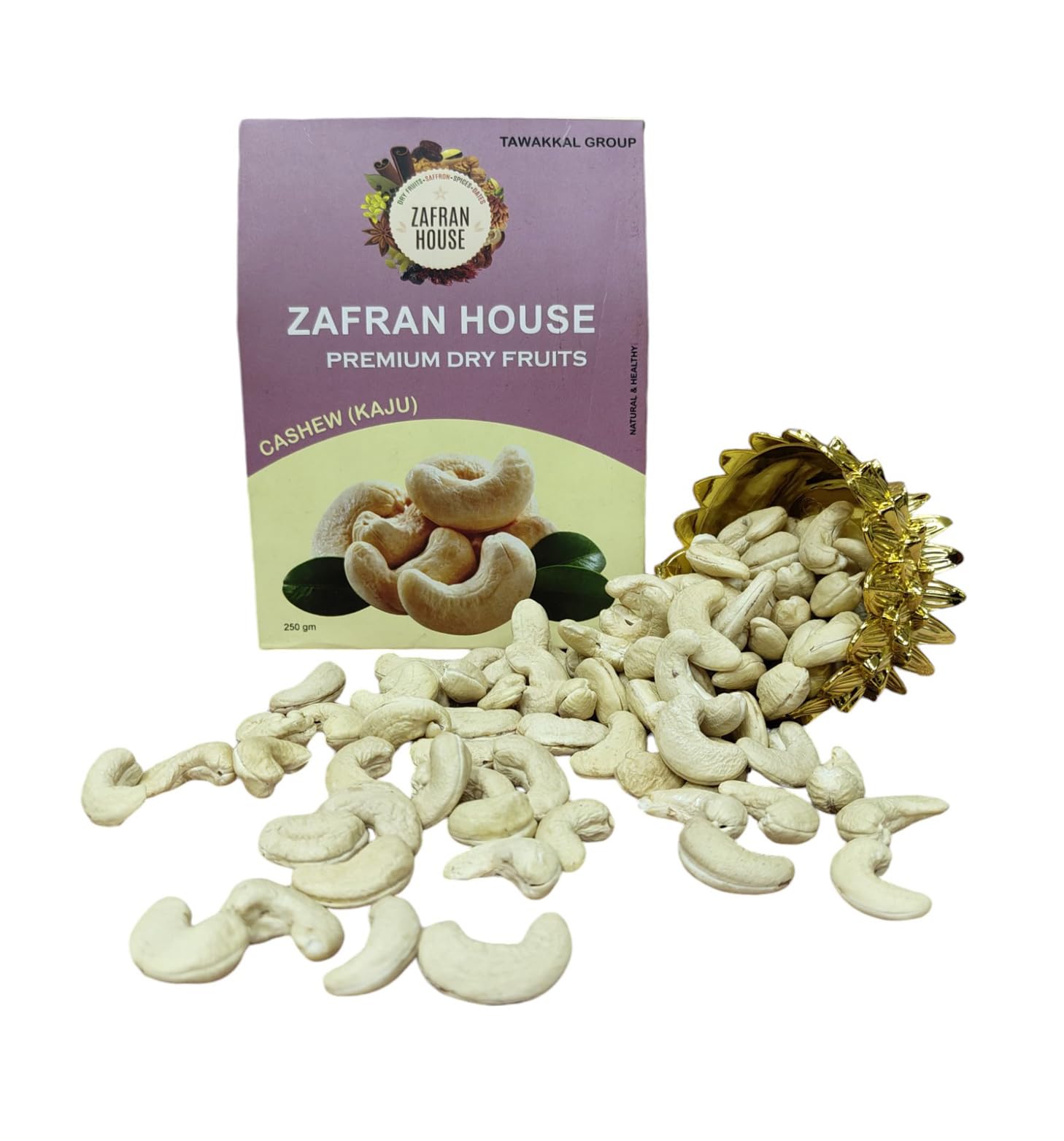 ZAFRAN HOUSE 250g Whole Nutritious & Delicious Cashews | Rich in Protein Kaju Dry Fruits | Whole Plain Cashew Nuts| Fresh & Crisp Tasty Dry Fruit Snack (B0DG8PQY9H) Amazon Price History, Amazon Price Tracker