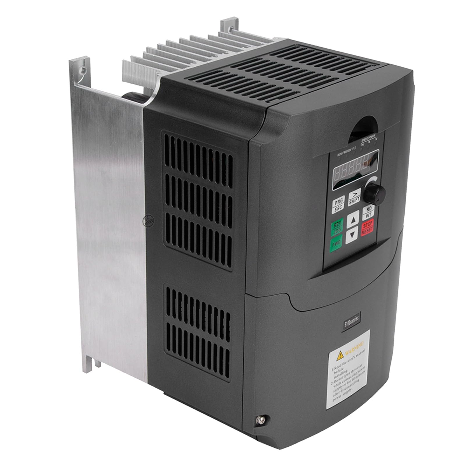 NFLIXIN Variador de frecuencia monofásico 220 V CA Entrada trifásico 380 V CA Salida 7,5 KW Controlador de motor con impulsor PWM para trituradora Bomba de agua Máquina tex