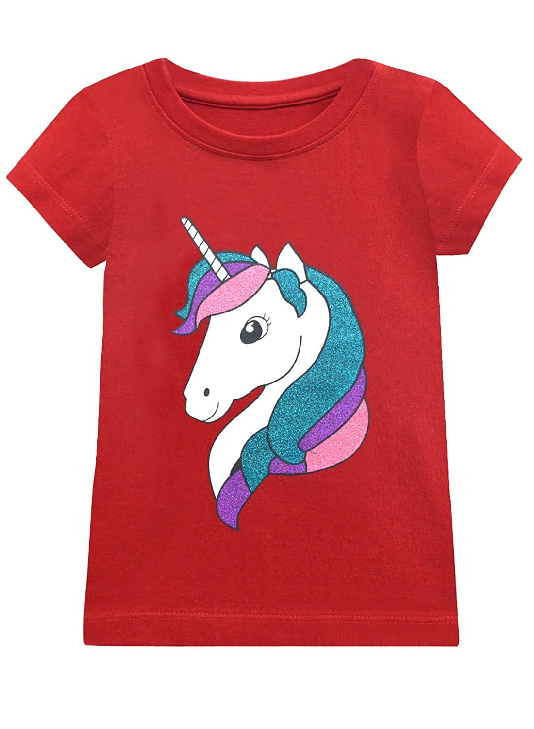 A.T.U.N. (ALL THINGS UBER NICE) Girls Cotton Regular Fit Stylish Printed T-Shirt Cool & Breathable