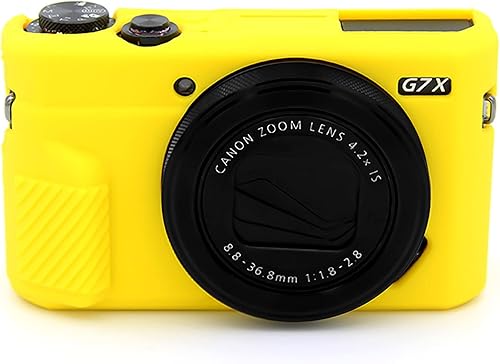 G7X Mark II Case G7X Mark III Case G7X Funda de silicona para cámara G7X, funda protectora de silicona suave para cámara réflex digital Canon