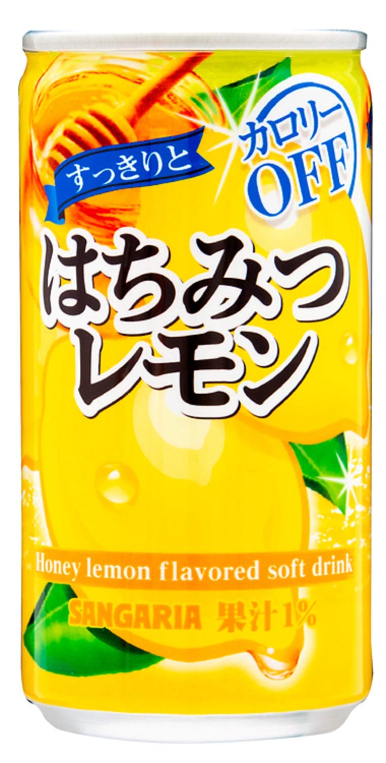 Amazon.co.jp: サンガリア すっきりとはちみつレモン 185g ×30本