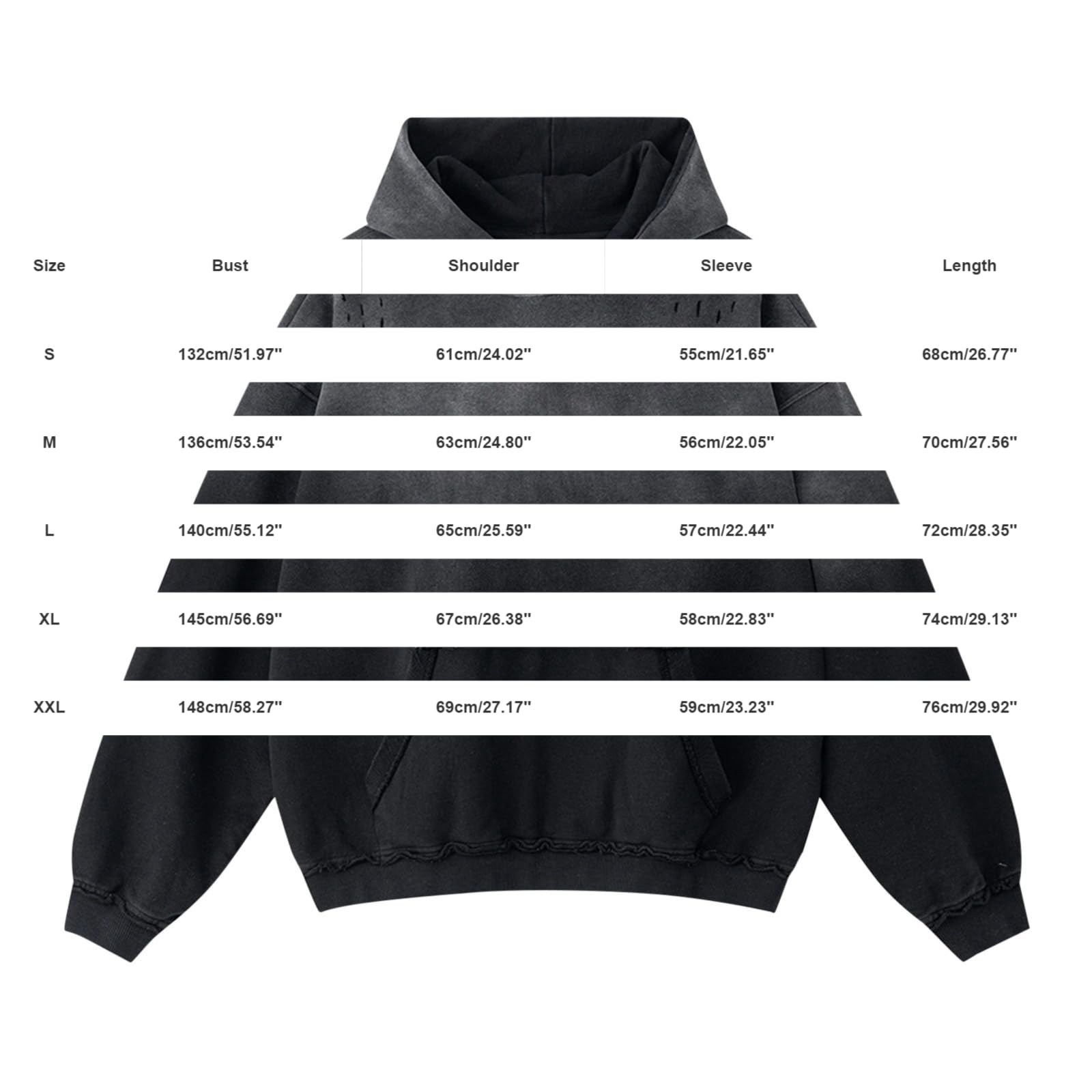 Sudadera con capucha para hombre de manga larga con capucha de algodón