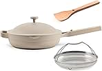Our Place Always Pan 2.0-10.5” (2.6 Qt) Nonstick, Toxin-Free Ceramic Cookware | Patented 10-in-1 Aluminum Frying & Sauté Pan | Safe for Oven, Induction & All Cooktops up to 450°F | Steam
