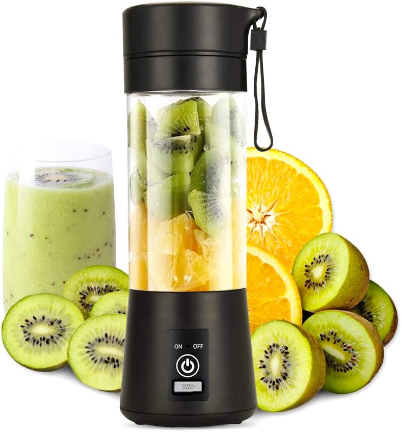 Portable Juice Blenders, 6Blade Portable Personal Juice Blender