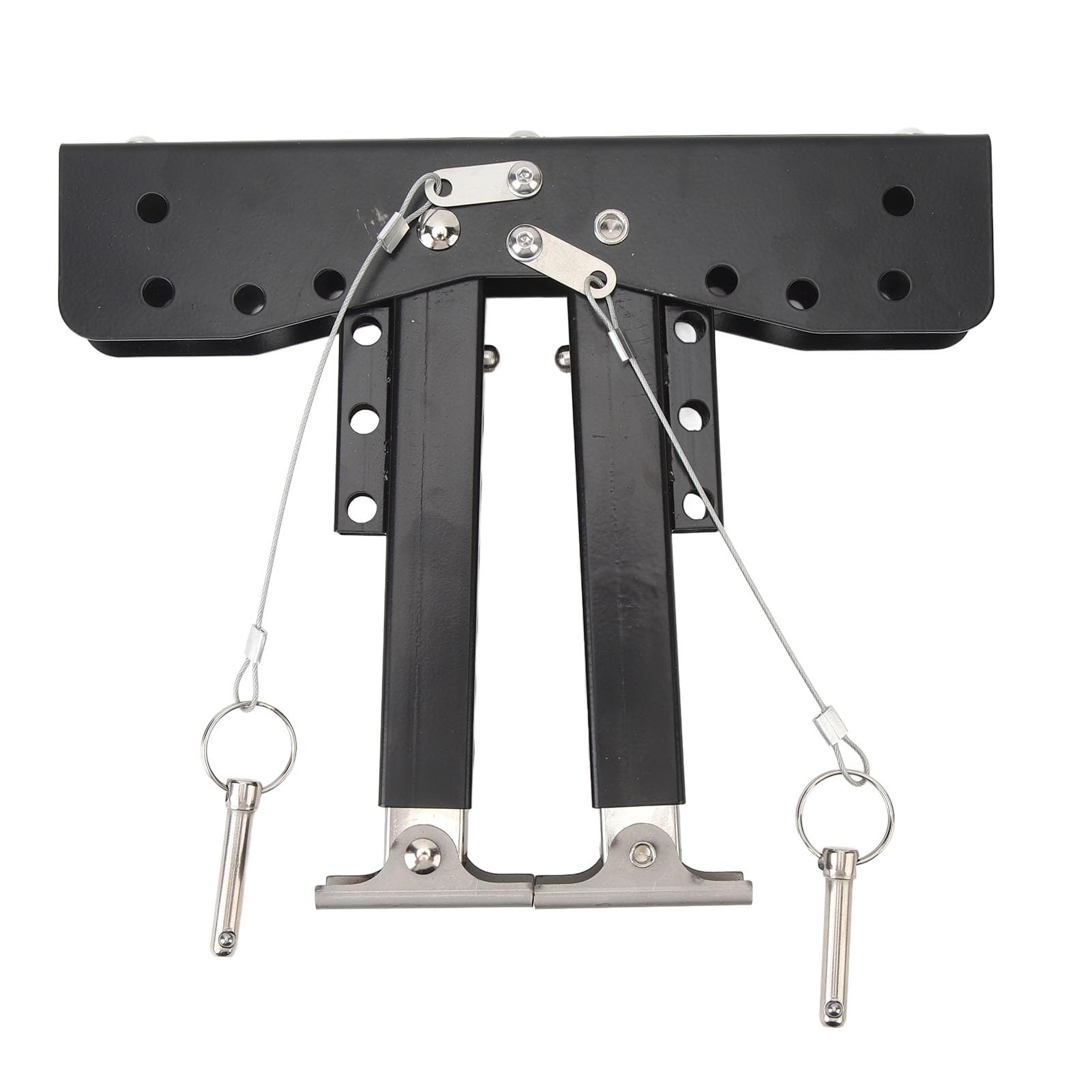 RV Step Stabilizer Kit, Enhance Stability Adjustable Construction RV Accessories, Adjustable Height Range with 2.8-11.4in Adjustment for RV Travel Trailer Motorhome