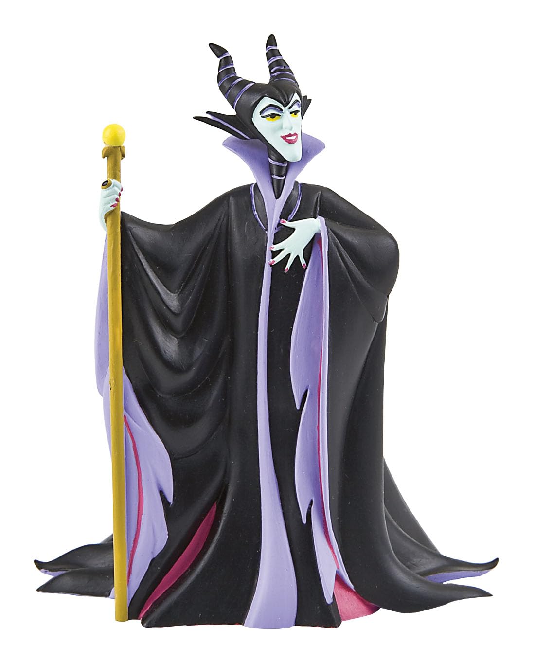 Bullyland Set Disney La Bella Addormentata nel Bosco: Aurora e Malefica, Figurine Dipinte a Mano Senza PVC, Figure Collezionabili e Cake Design, 3+