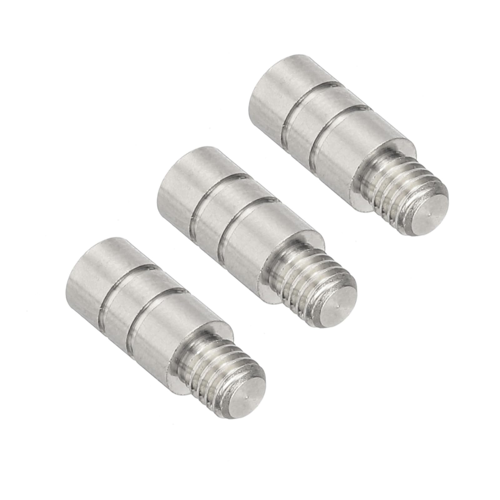 PATIKIL 2g Dart Weights, 3Pcs Brass Add Accentuator 2BA Thread for Dart Counter Weight Accessories, Silver Tone