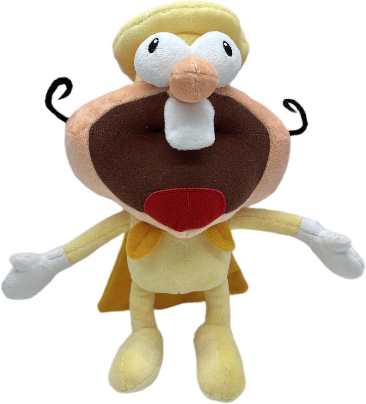 Pizza Tower Plush, 10" The Noise Plushies Toy for Game Fans Gift, Soft Stuffed Figure Doll for Kids and Adults, Birthday Christmas Stocking Stuffers for Boys Girls