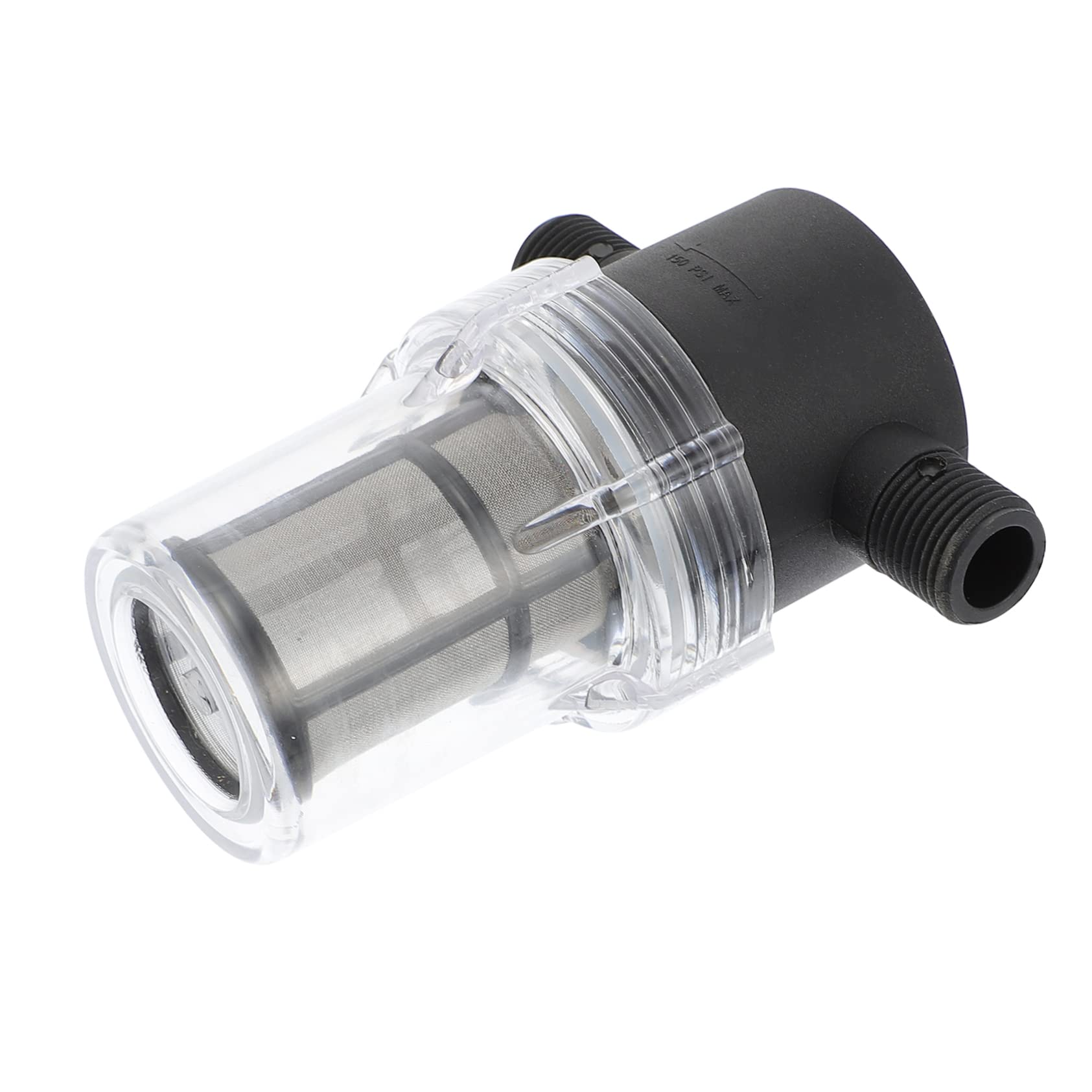 CIYODO Water Filter Pipe Strainer Kitchen Drain Strainer Inline Water Pump Easy Install Remove Limescale