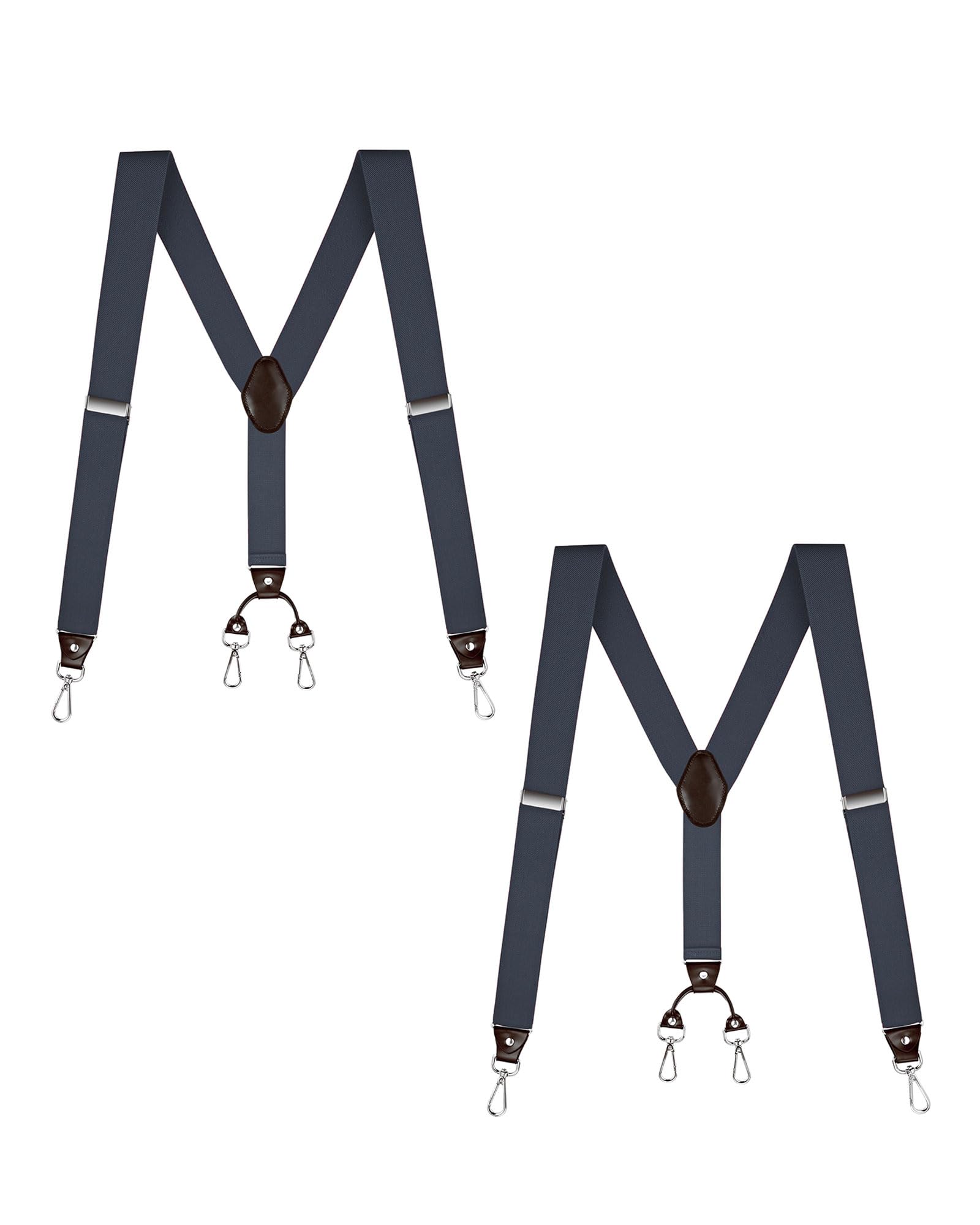 Buyless Fashion 2 pack Suspenders for Men - 48