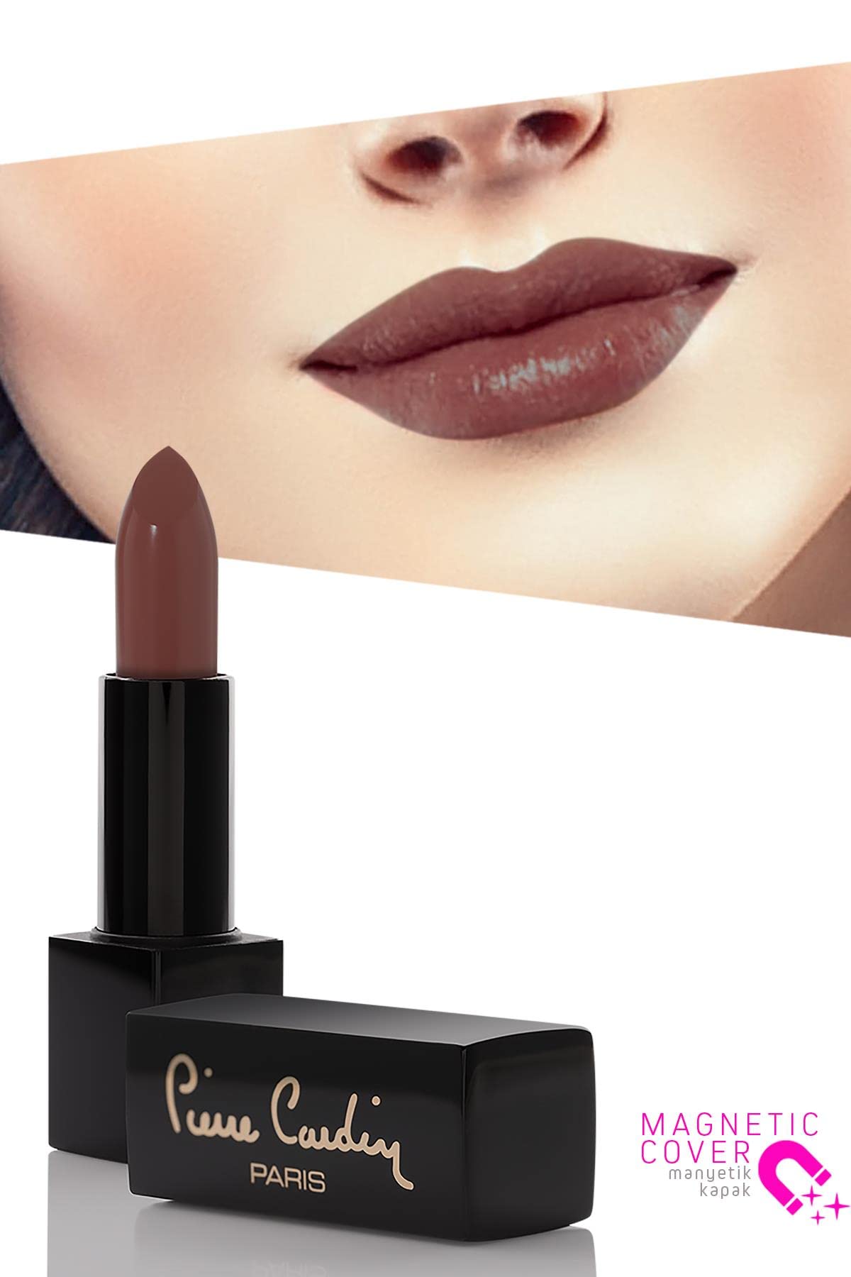 Pierre Cardin Retro Matte Lipstick - Rustic Red - 147
