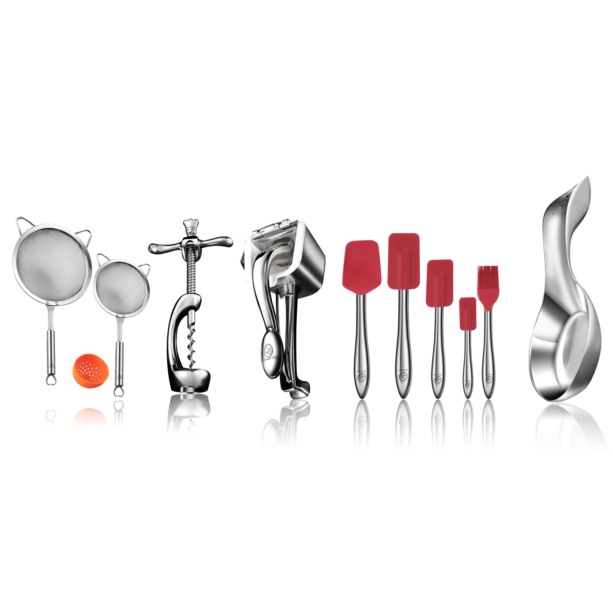 STRAIN - SS + WINEOPEN + JUICER + UTEN5 - RED + SPOONR