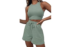 AUTOMET Womens 2-Piece Summer Outfits