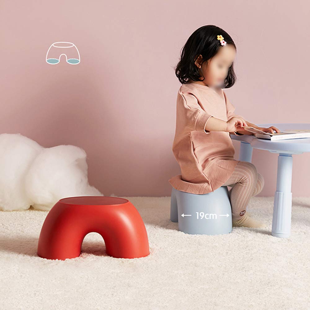 Omenluck - Sgabello in legno per bambini, adulti, cucina, giardino, bagno, bagno