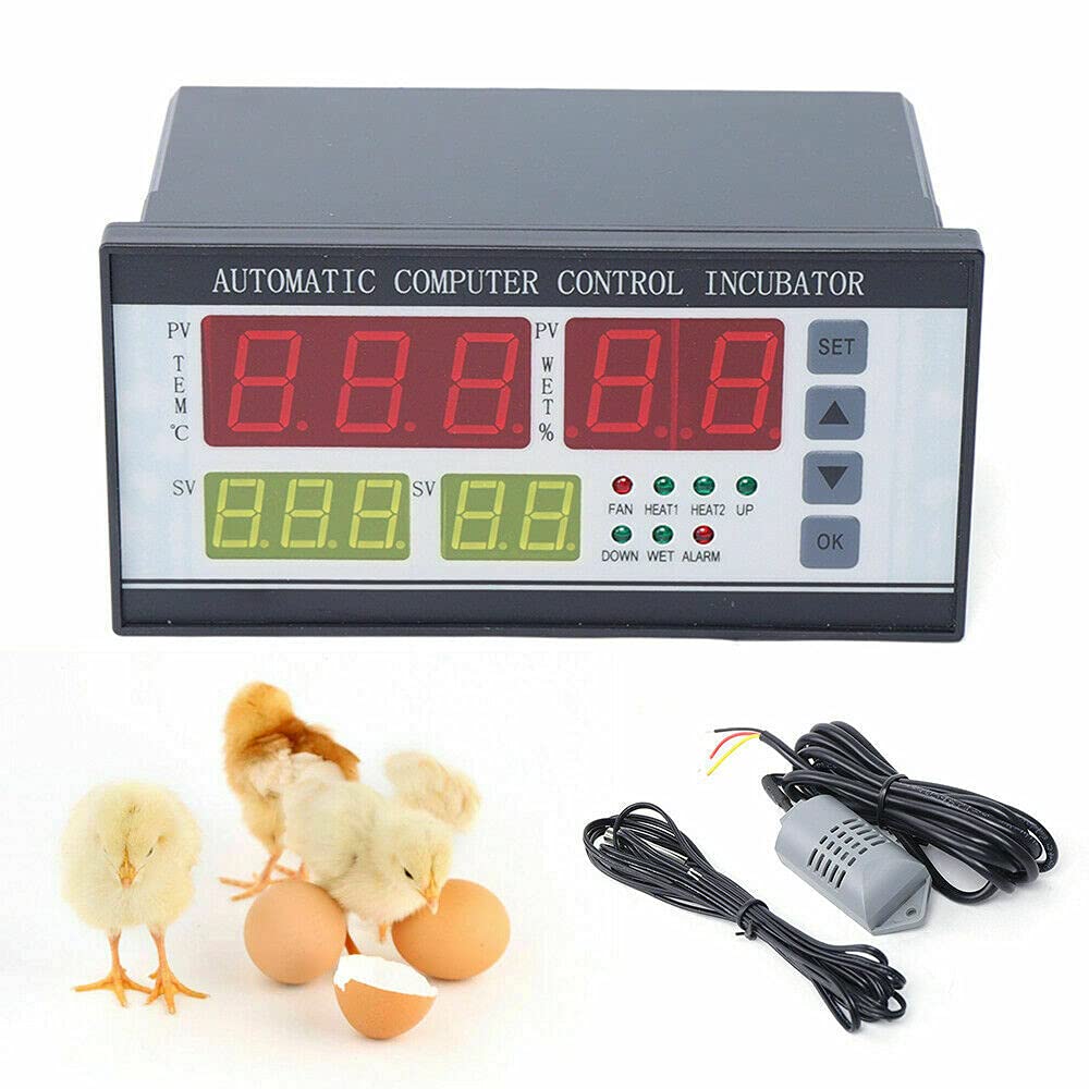 Automatic Digital Thermostat Incubator Temperature Humidity Controller AC110V 0-99?