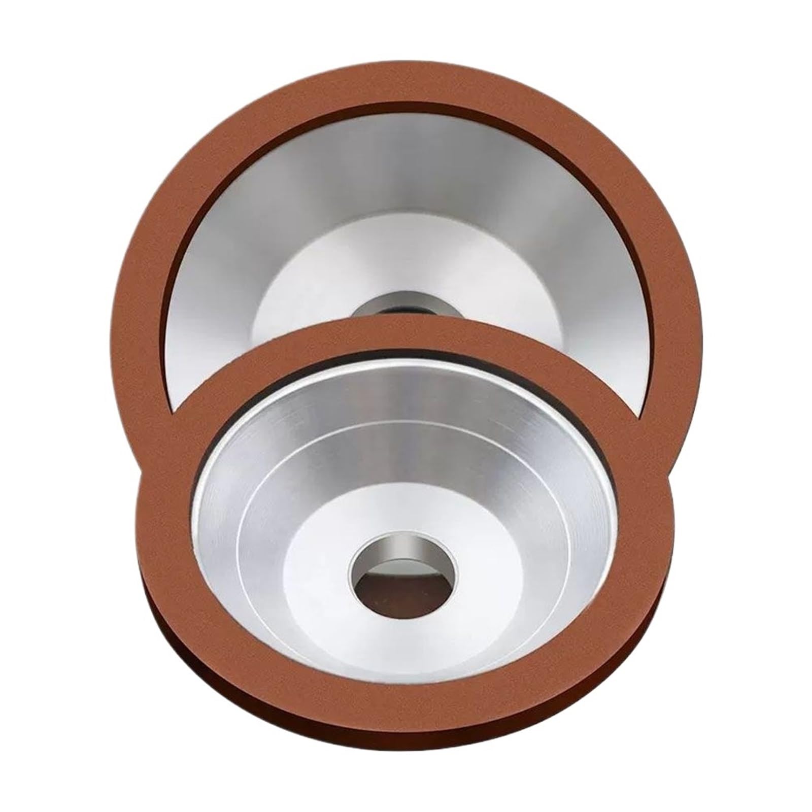 1 szt. diamentowa tarcza szlifierska w kształcie misy z żywicą do ostrzenia noży – dostępne opcje: 100 mm/125 mm/150 mm(80Grit D150x10x5mm)