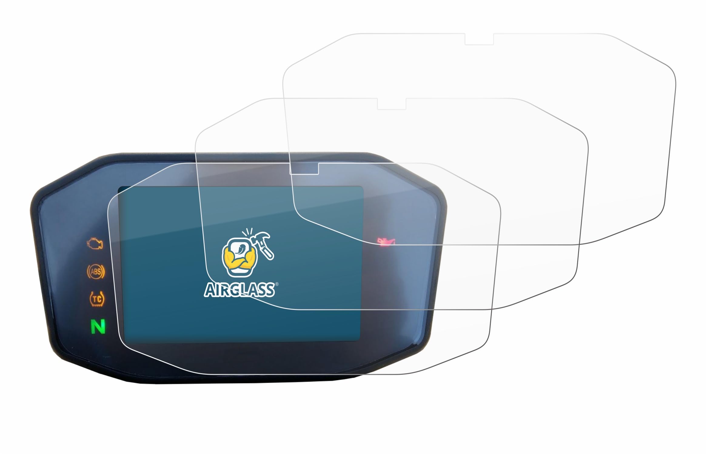 Film Protection Écran 3D BROTECT Pour KTM 790 Duke - 2 Pièces, Auto-guérissant Et Anti-traces