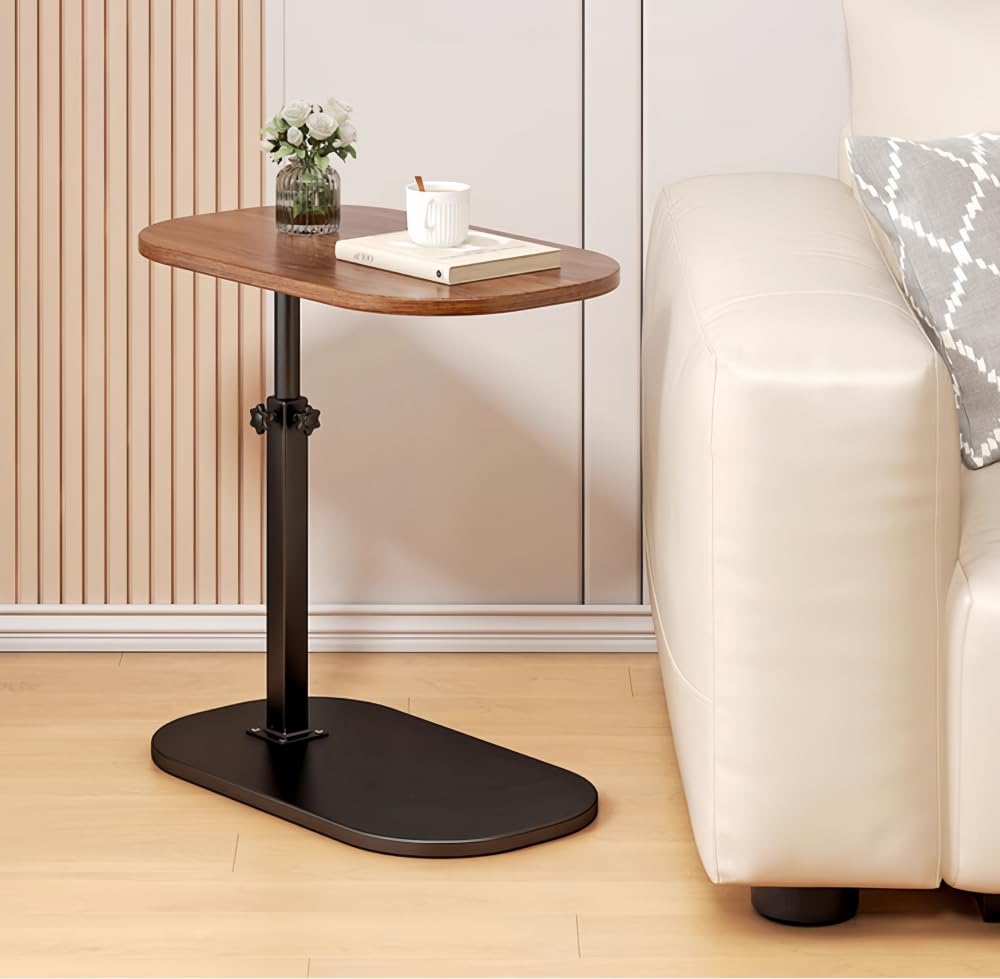 多機能高さ調節可能サイドテーブル - 幅80cmデスクワーク