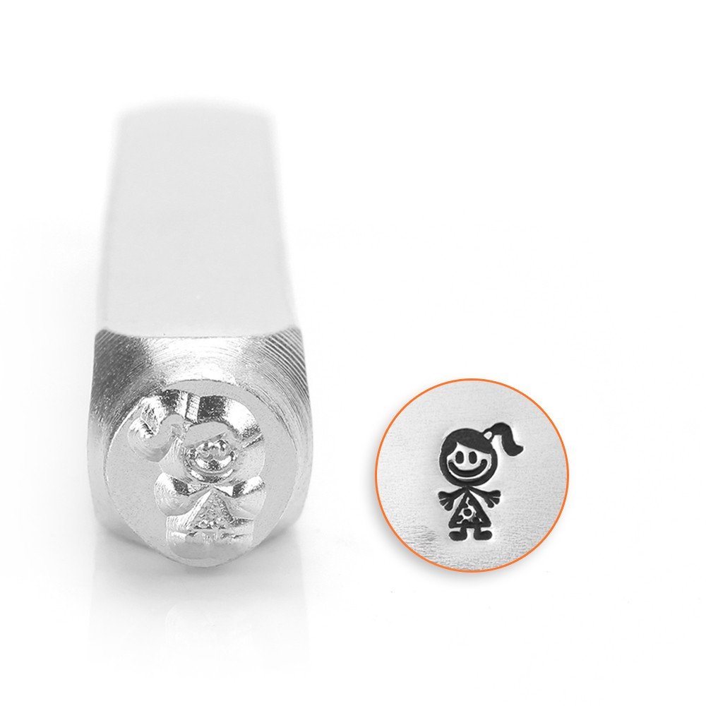 ImpressArt- 6mm, Sara Stick Figure Design Stamp