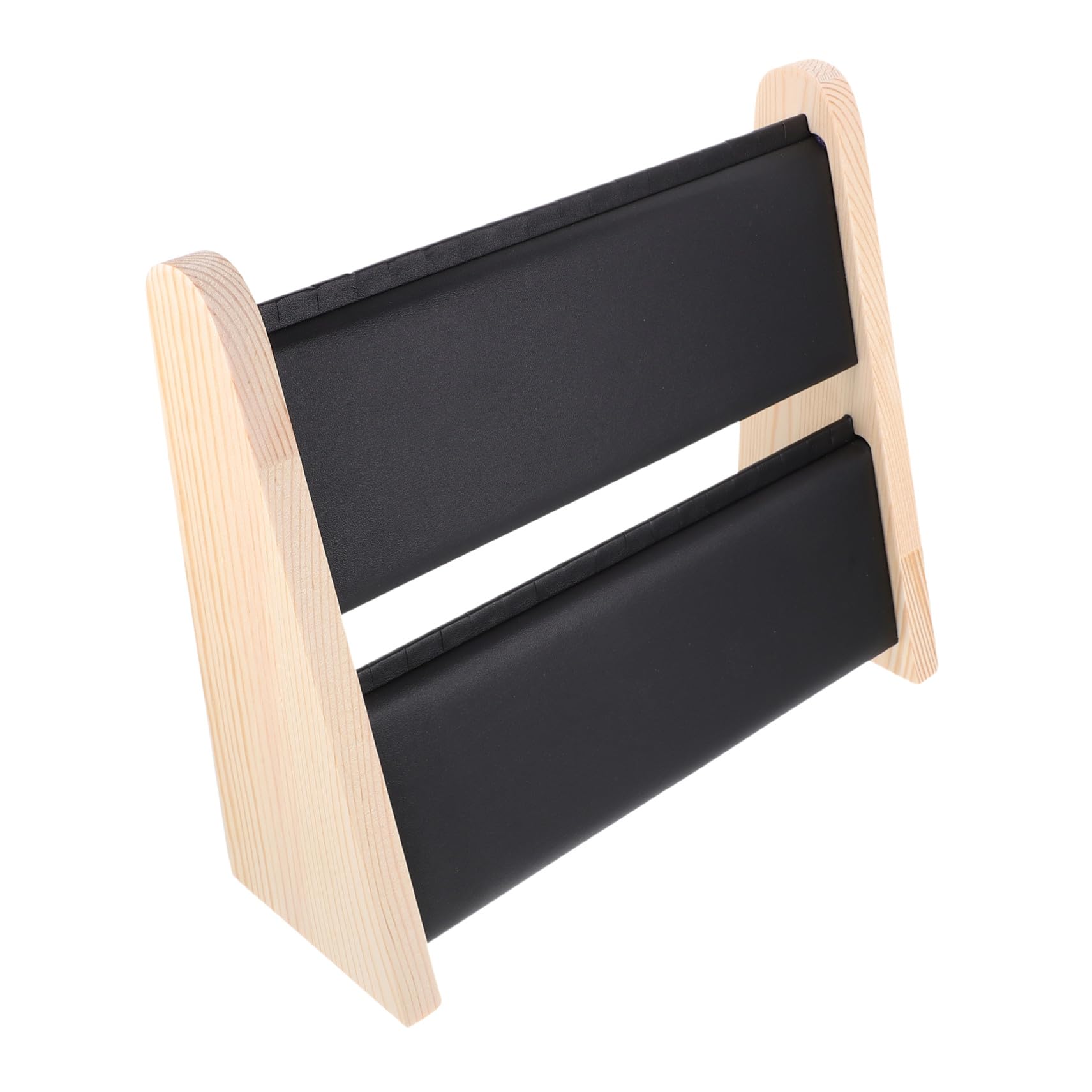 Eleganter Schmuckständer aus Holz für Halsketten und Anhänger Doppellagiges Design mit Großer Kapazität Tisch organizer für Schmuck Stilvolles Wohnaccessoire zur Aufbewahrung und
