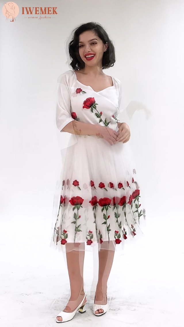 green emerald velvet dress Amazon.com: Women's Vintage Off Shoulder Rose Embroidered Flower 1950s Evening  Prom Party Dress Retro Rockabilly 3/4 Sleeves Tulle Lace Wedding Formal  Gown Cocktail A Line Midi Swing Dress White Small : Clothing,