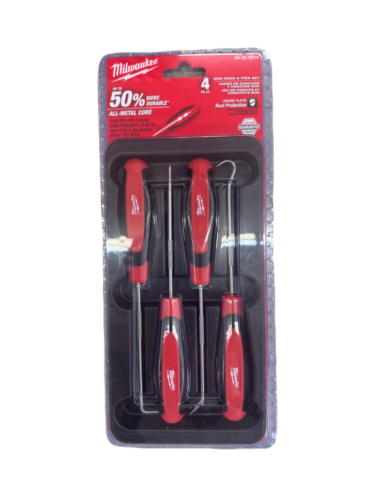 Electric Tools MLW48-22-9215 Hook & Pick Set, Red