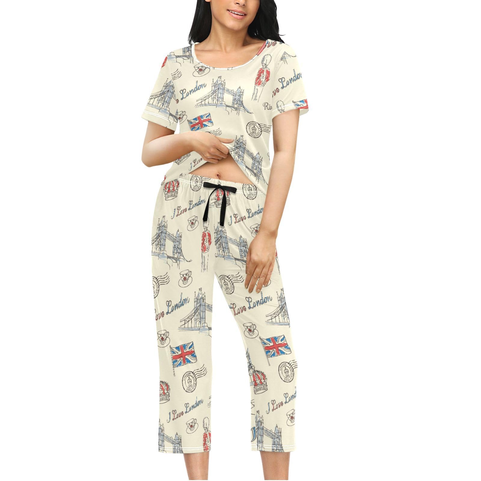 Peystean Women's Comfy Chic 2 Pcs Loungewear Set for Casual Sleepwear
| Peystean Women's Comfy Chic 2 Pcs Loungewear Se 