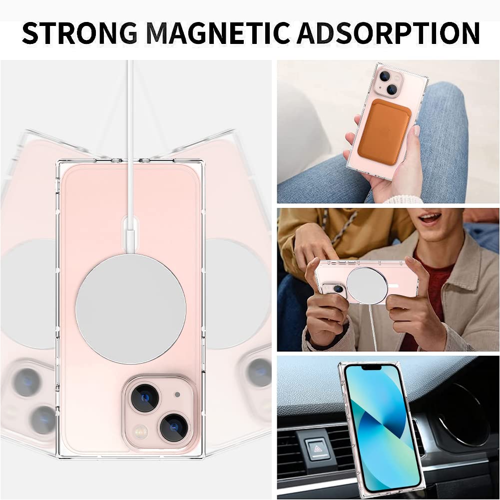 Amazon.co.jp: LSL iPhone 13用ケース [MagSafe対応] ハードPC ソフト