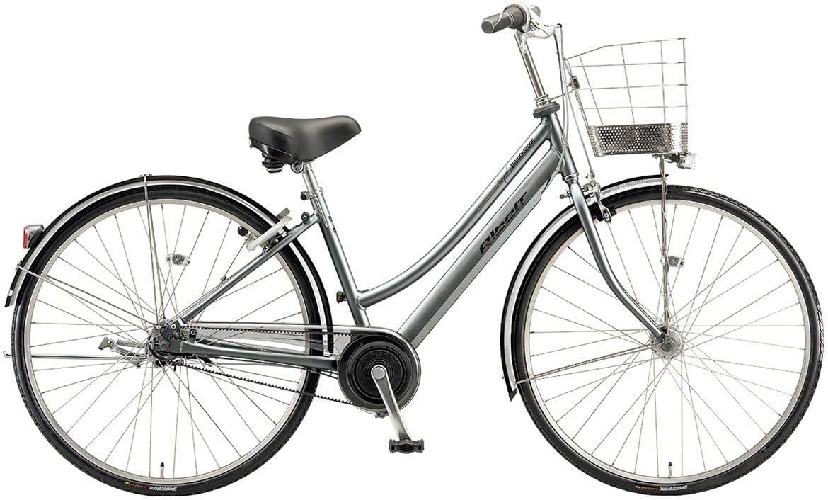 ブリヂストン BRIDGESTONE アルベルトロイヤルL275 軽快車 ママチャリ 27インチ 5段変速 ABR7L5 スパークシルバー