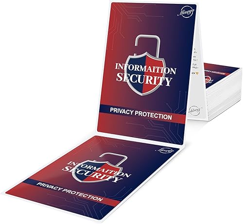 Miseyo Adhesivo de protección contra robo de identidad para etiqueta de envío de franqueo, adhesivo confidencial, adhesivo fuerte de seguridad de