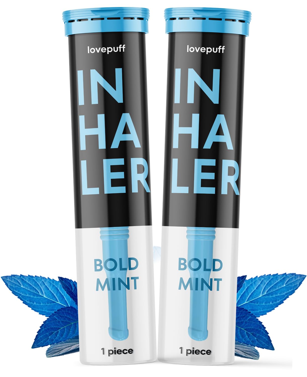 Habit Replacing Breathing Stick, Breathe Stick Flavored Air, Bold Mint (2 Pieces)