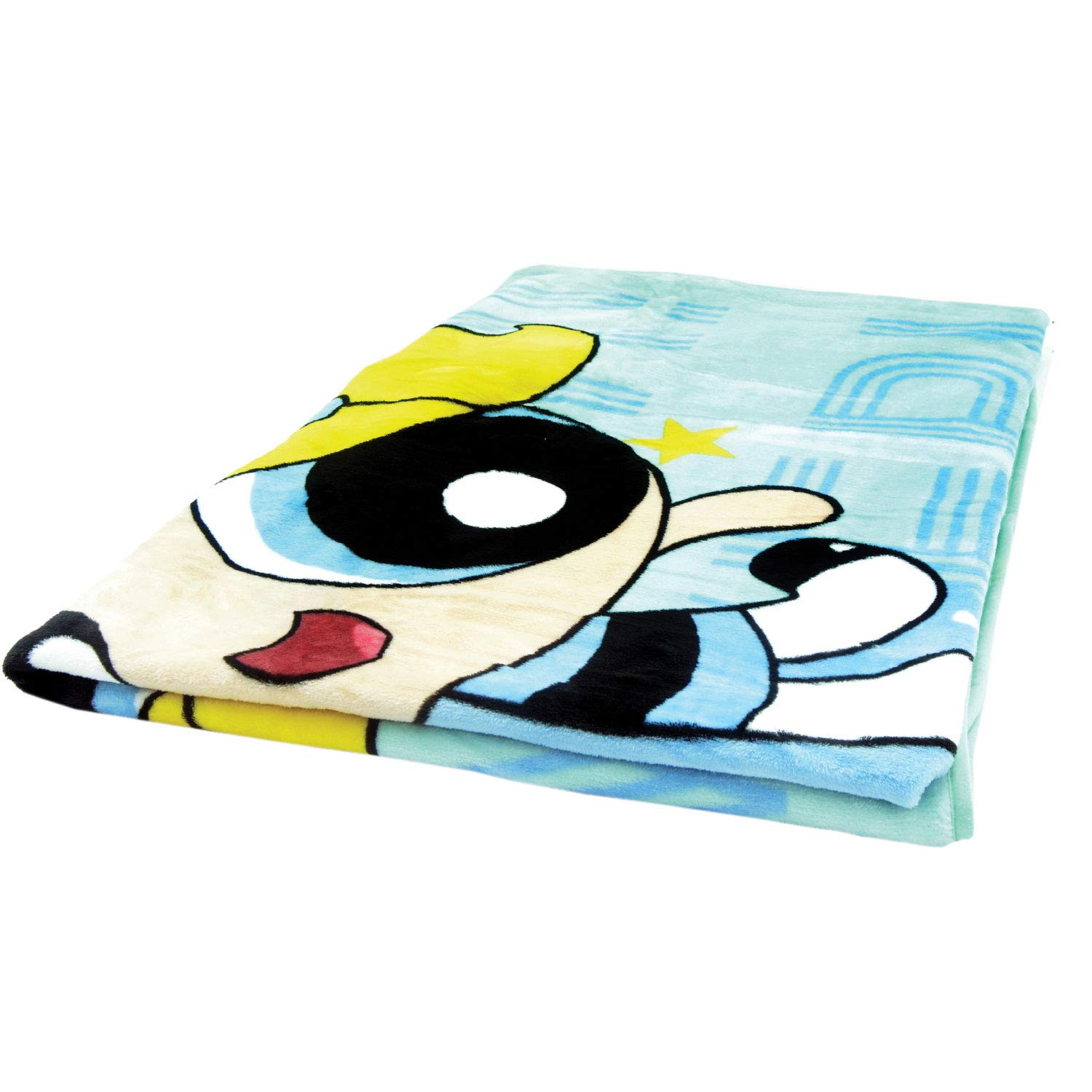 Powerpuff Girls Flannel Blanket For Kids | All-Season, Ultra Soft, Fade Resistant (Official Cartoon Network Product)