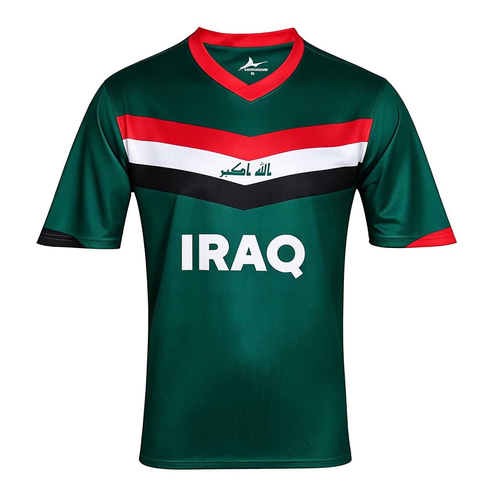 2026 Football Cup T Shirts Soccer Fans 48 National Teams Sport Casual National Flag Printing Short Sleeve Mens Womens Training Stretch Breathable Quick Dry Tee Shirt Iraq M — image 1