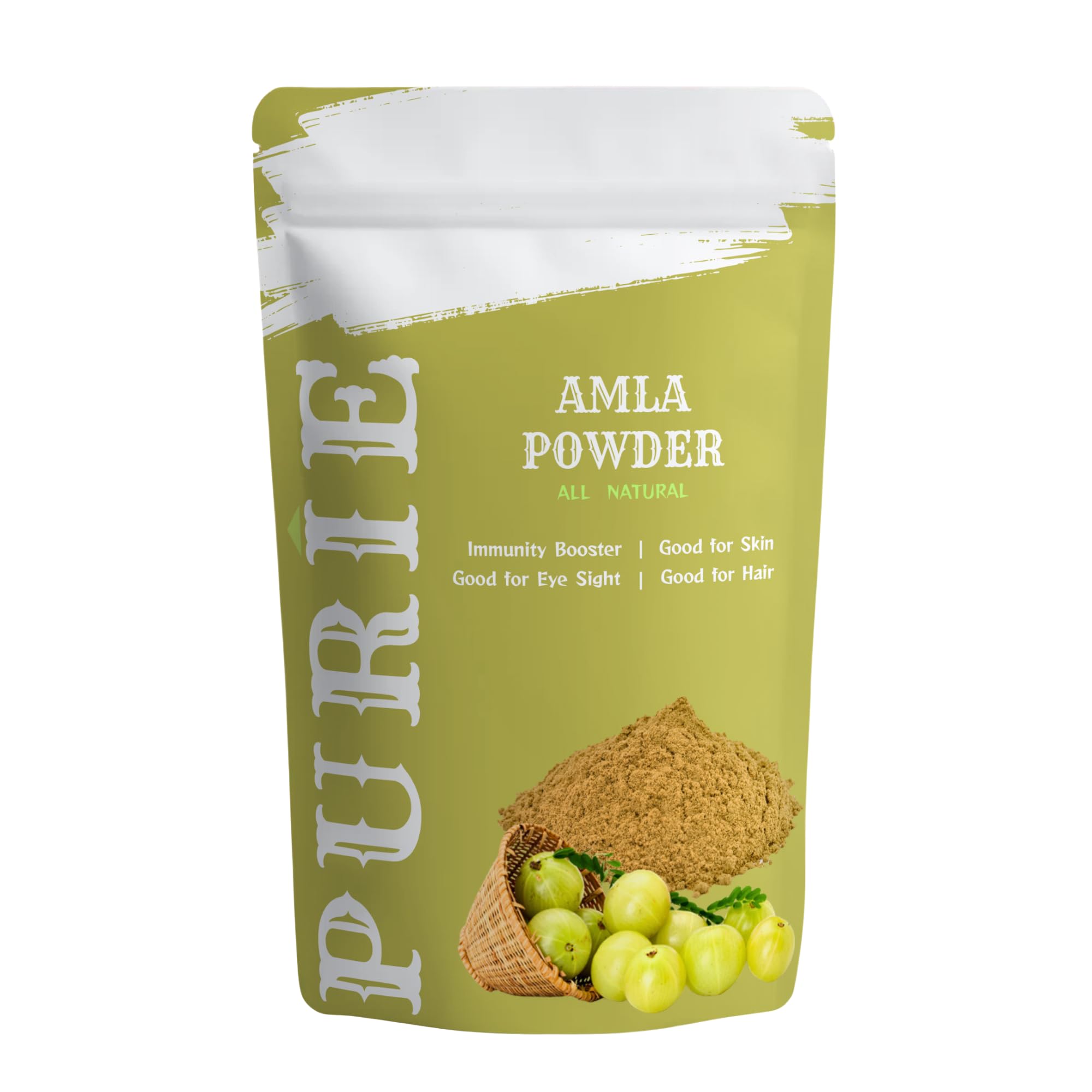 PURIE Amla Powder 200 Grams | Premium Amla Indian Gooseberry Powder | Drinking, Eating, Hair Nourishment | Repair Damage Hair and Skin Care-image-13