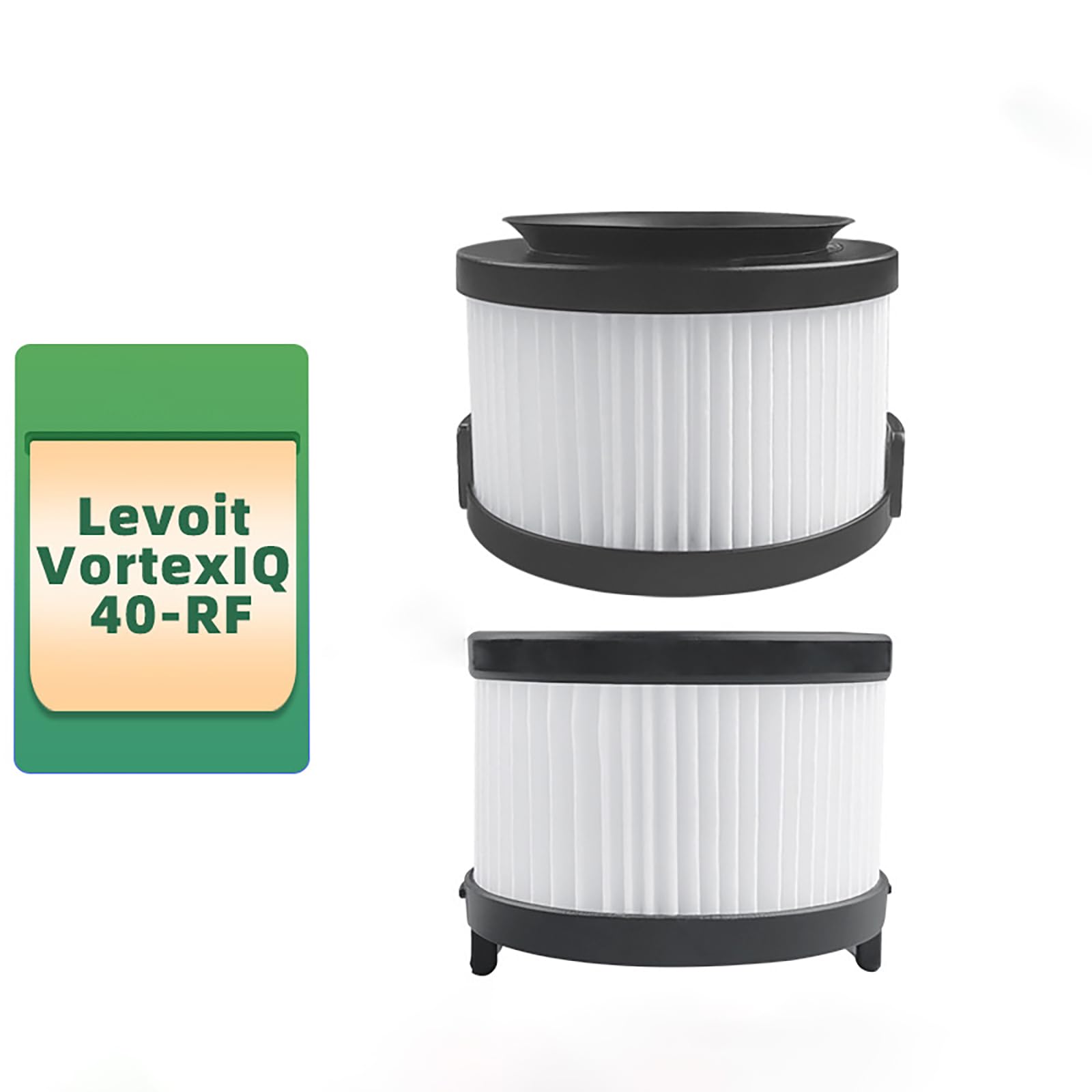 Chuancheng Filtro principale HEPA e pre filtro di ricambio per aspirapolvere Levoit Vortex IQ 40-RF, 3 pezzi