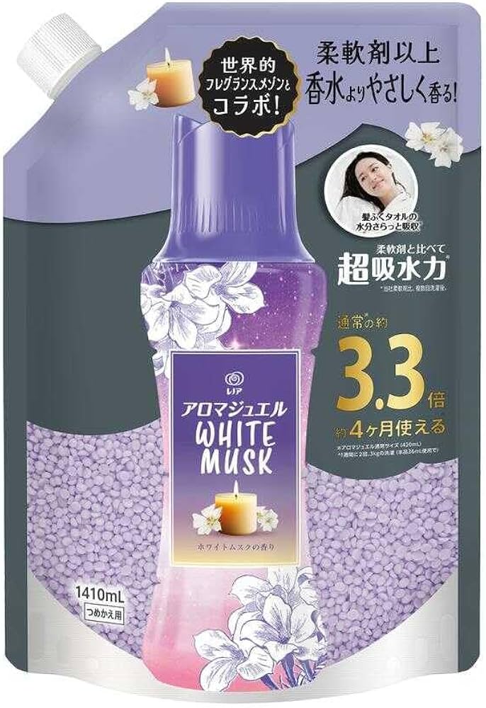 Amazon.co.jp: レノア P&G ジャパン アロマジュエル WHITE MUSK 香り