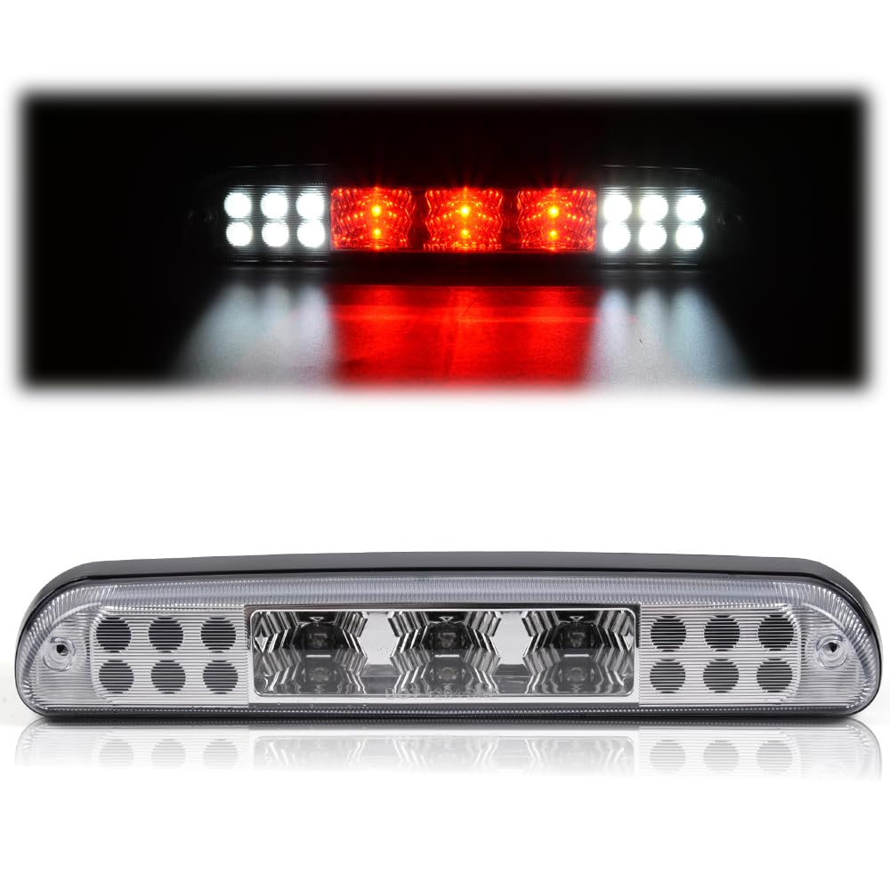 New Compatible For Ford F250 F350 F450 F550 Super Duty Pickup 99-15/Ranger 93-11/Explorer Sport Trac 01-05/Mazda B-Series Pickup 93-10 High Mount LED Third 3rd Brake Light Rear Mount Brake