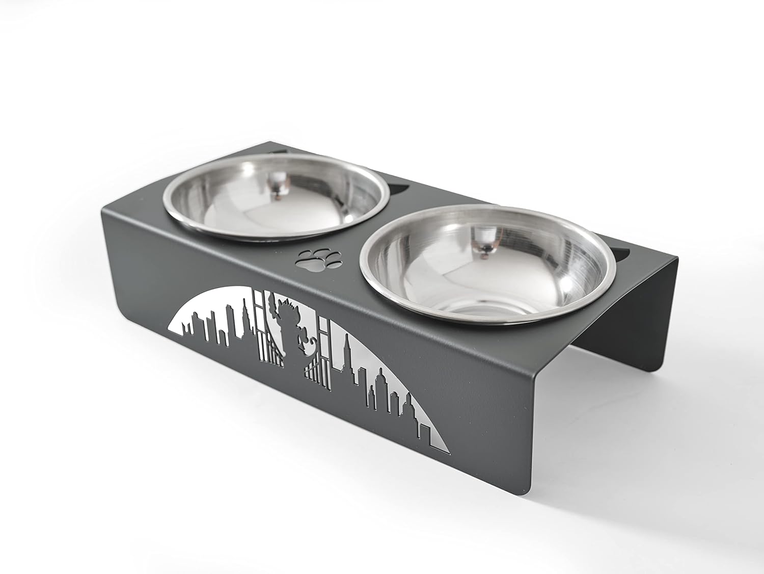 Pet Supplies Mirrace Raised Pet Bowls with Stand for Cats and Small