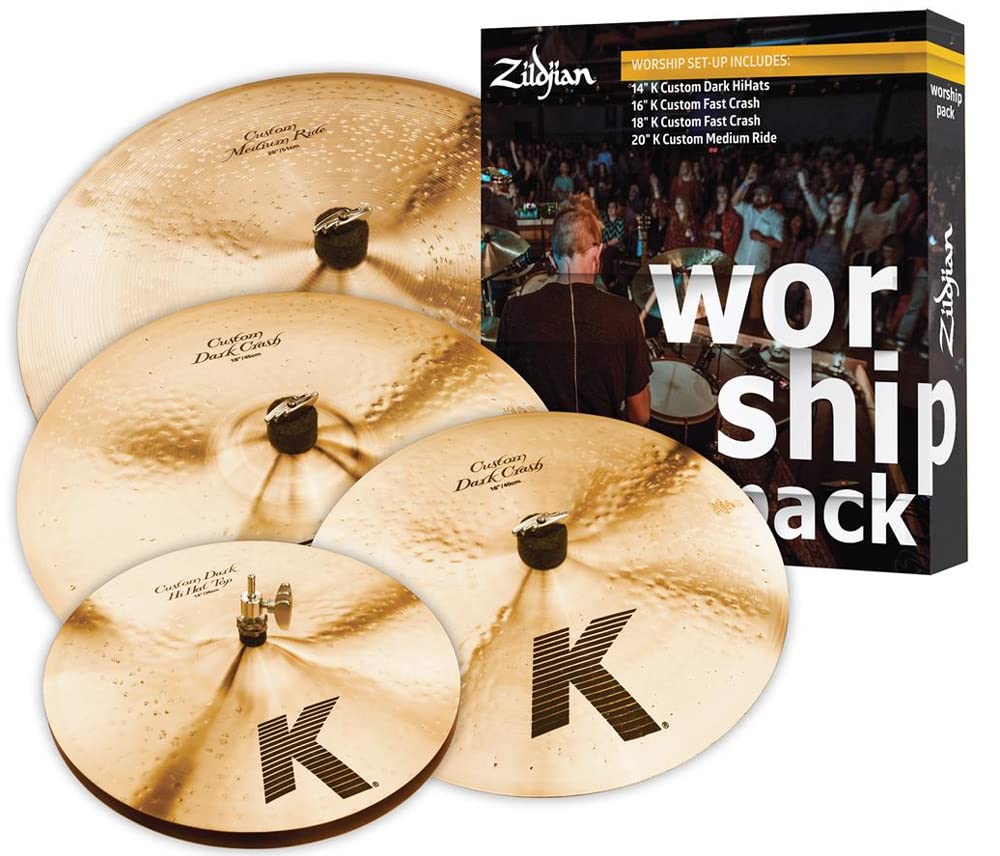 Amazon.com: Avedis Zildjian Company K Worship Pack Cymbals 14inch