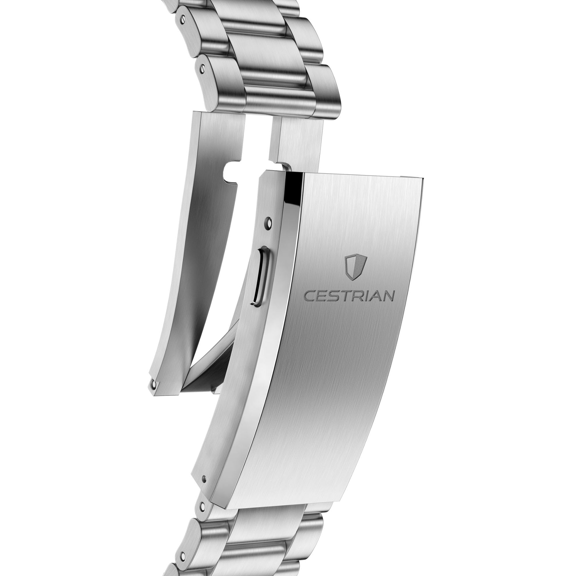 Cestrian Ocean Series 42 mm Automatik-Herrenuhr, tropisches blaues Zifferblatt, Gehäuse und Armband aus 316L-Edelstahl, wasserdicht bis 200 m