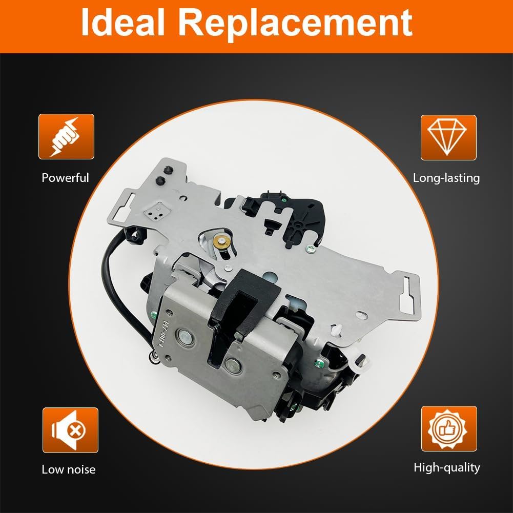 Power Left Sliding Door Lock Actuator Compatible with 2008-2020 Grand Caravan - 2008-2016 Town & Country Rear Driver Side