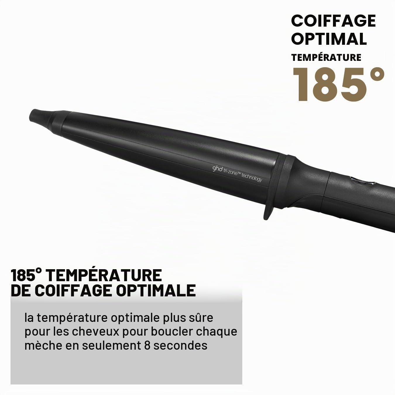 GHD- fer à boucler Curve® Creative Curl Wand pour boucles et ondulations