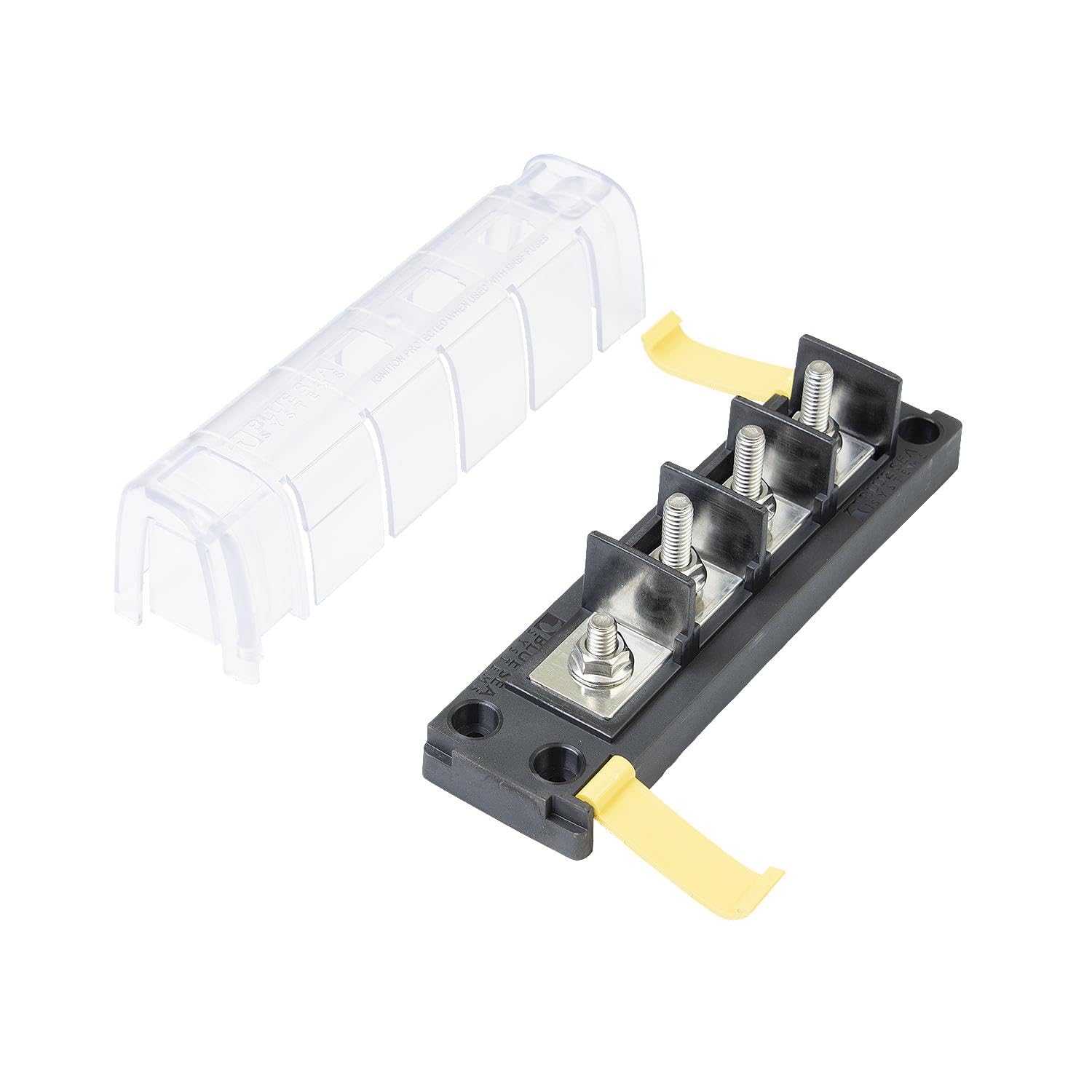 Blue Sea Systems 5196 MRBF common source 3 way fuse block Ignition protected