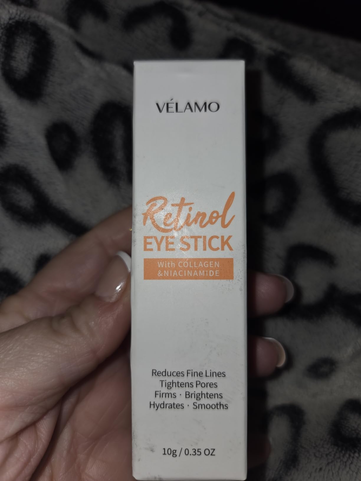 VELAMO ADVANCED Retinol Eye Stick: Renewing & Firming Under Eye Balm for Dark Circles, Puffiness, Fine Lines & Wrinkles - Travel Essentials, Portable & Perfect for On-the-go Use, 0.1 OZ/3g