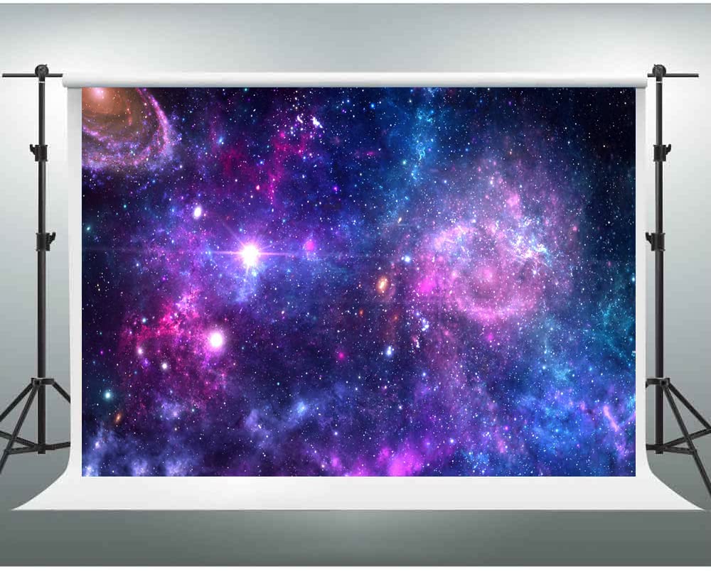 Amazon | 7 x 5フィートの宇宙背景、星空の銀河の写真の背景