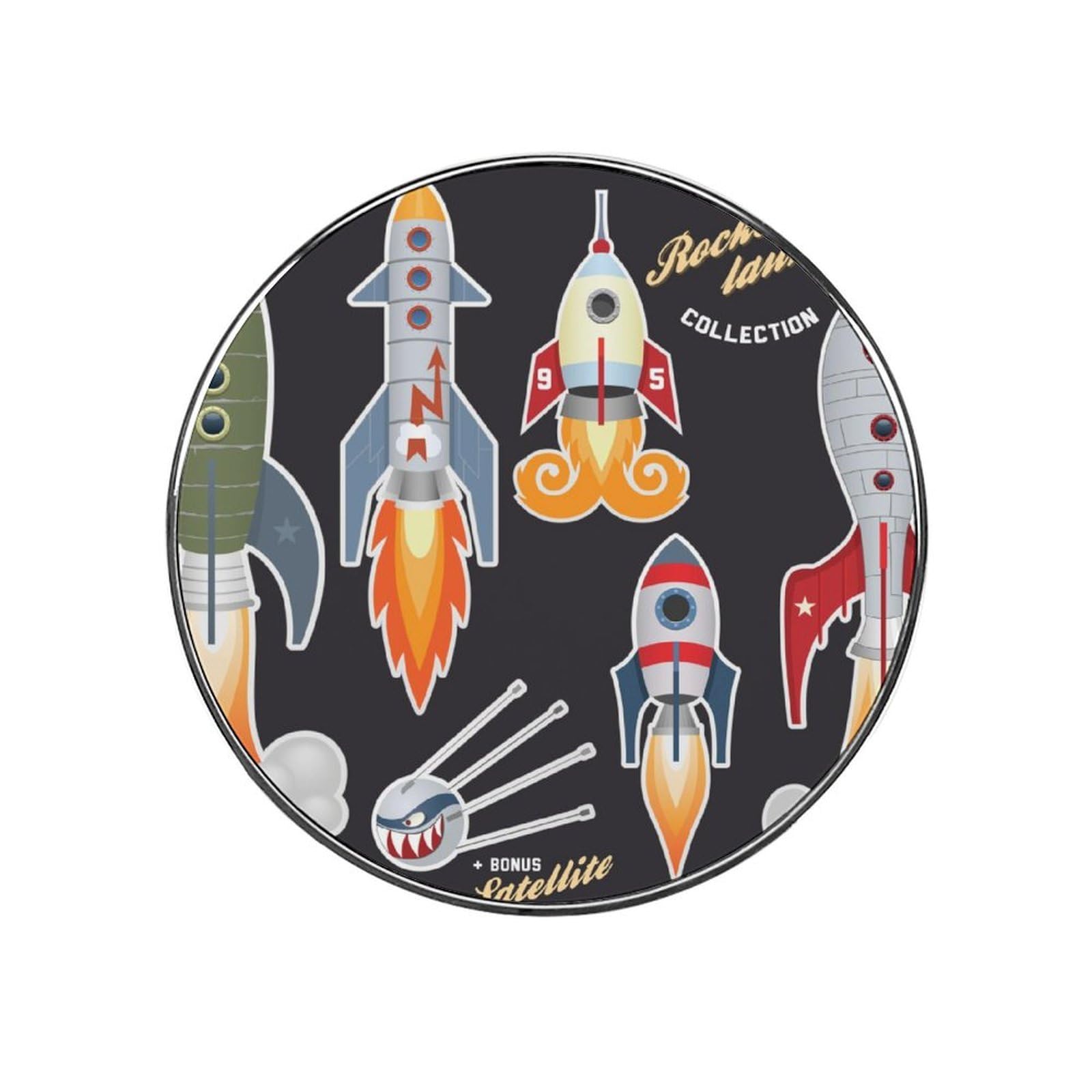 Rocket Magnets For Fridge Kitchen Decoration For Refrigerators Whiteboards