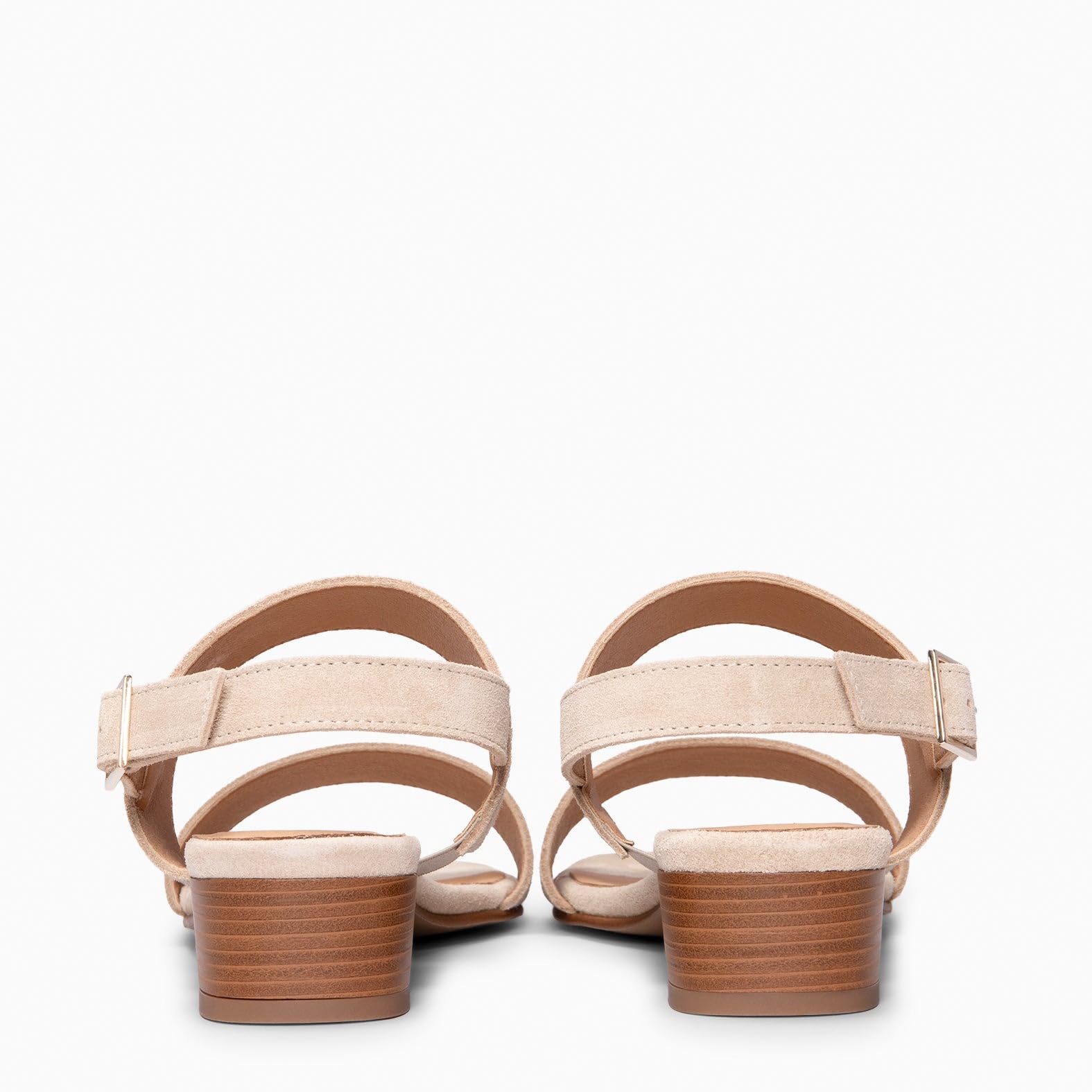 miMaO. Sandalias de tacón ancho. Hechas y fabricadas en España